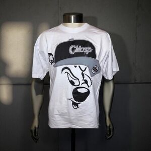 Heavyweight Chicago New Age Snapback Embroidered Logo T Shirt Size XL #57